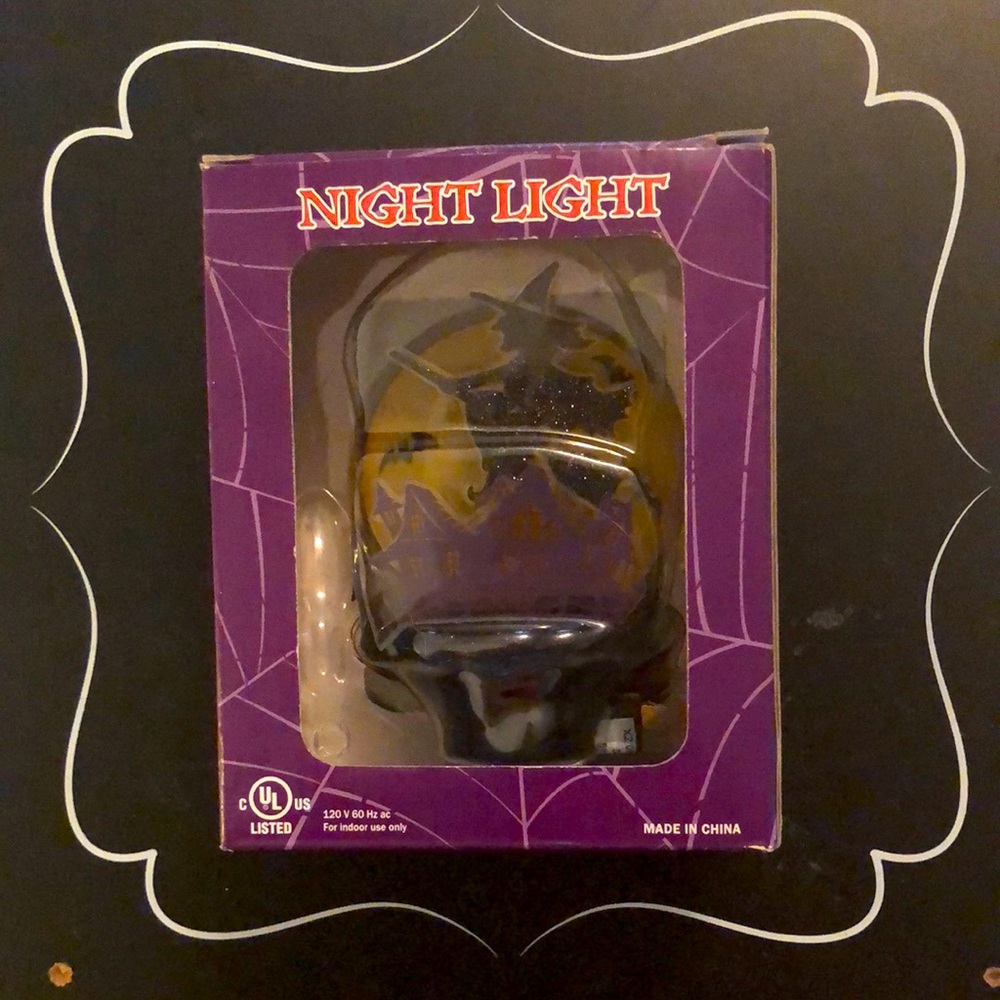 Halloween “Witchy” nightlight